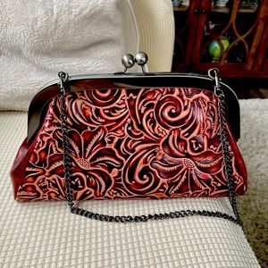 Patricia Nash leather embossed purse